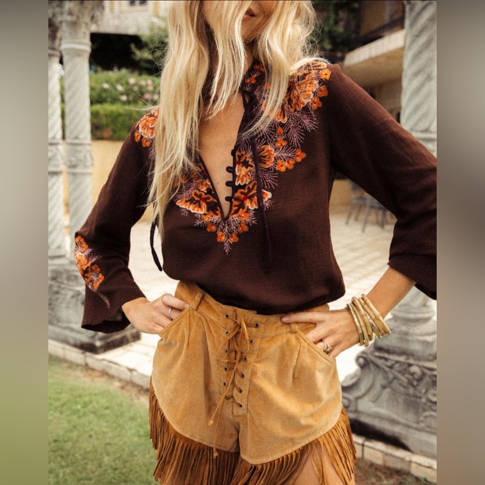 Swapped  Chasing Unicorns Lucille blouse